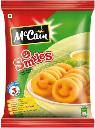 McCain Smiles Crispy Happy Potatoes